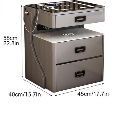 Smart NightStand with Built-in Safe Box