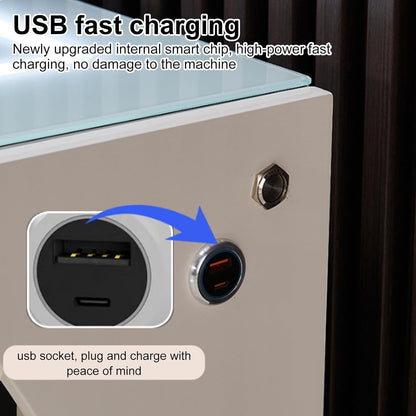 Smart NightStand with Built-in Safe Box