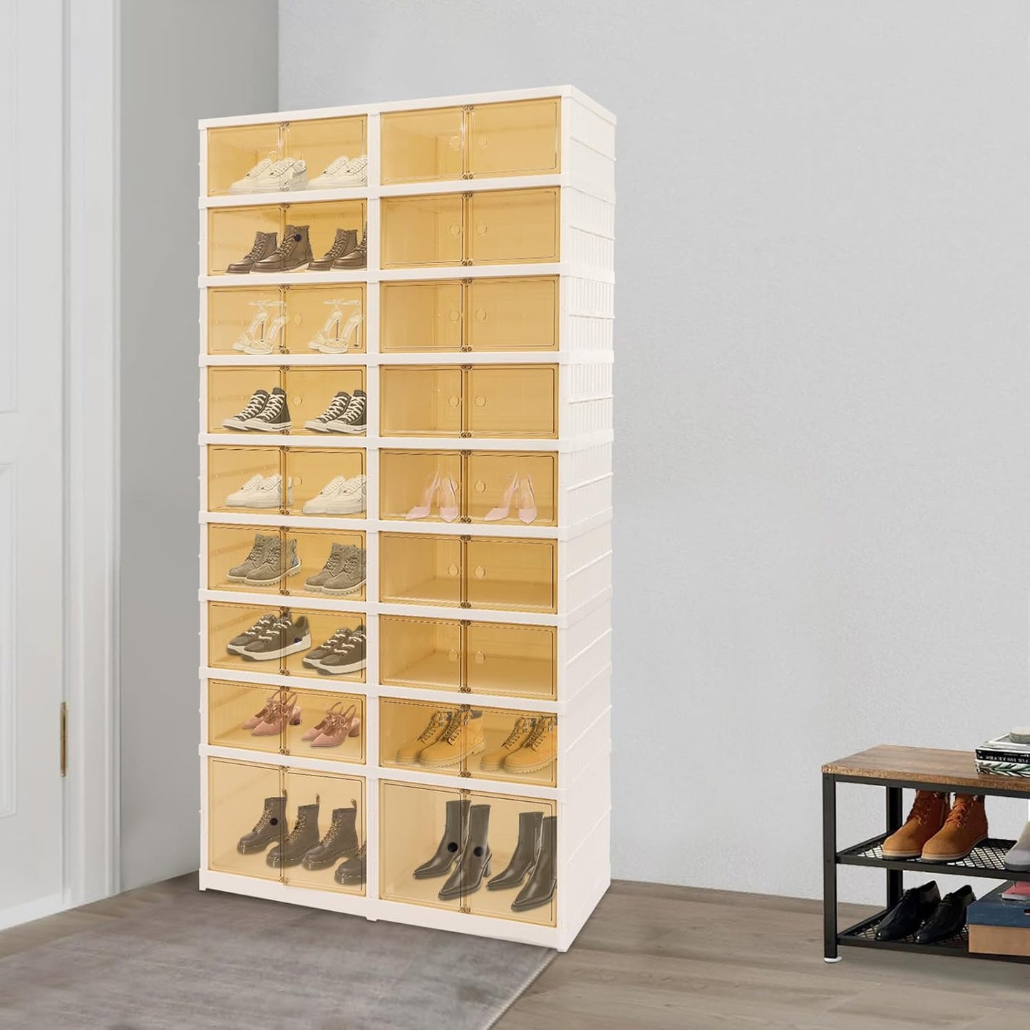 Foldable Shoe Rack Organizer
