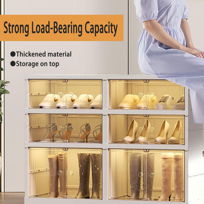 Foldable Shoe Rack Organizer