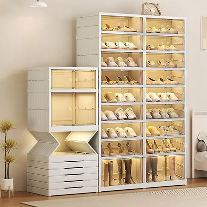 Foldable Shoe Rack Organizer