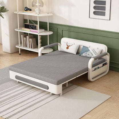Expandable Sofa Bed with Hidden Storage