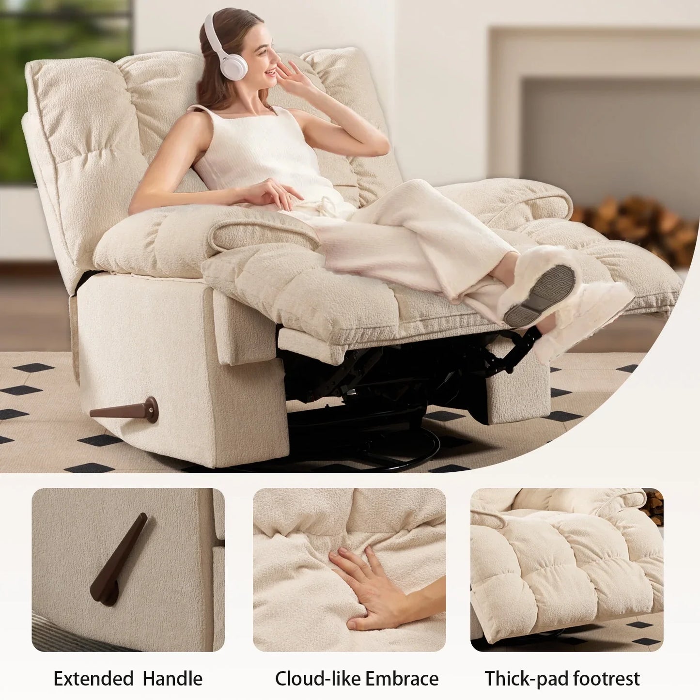 UltraComfort Rocker Recliner Chair