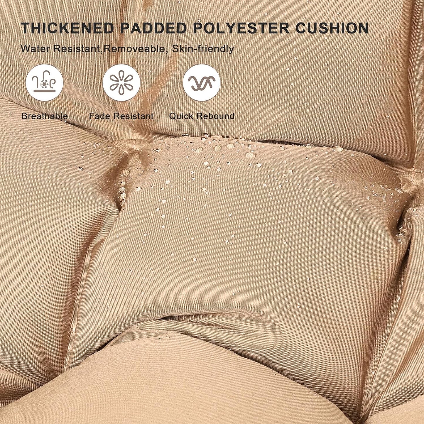 Oversized Egg-Shaped Rocking Recliner