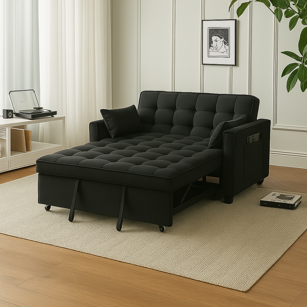 3-in-1 Convertible Sofa Bed